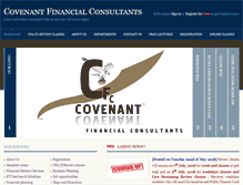 Tablet Screenshot of covenantfinco.com